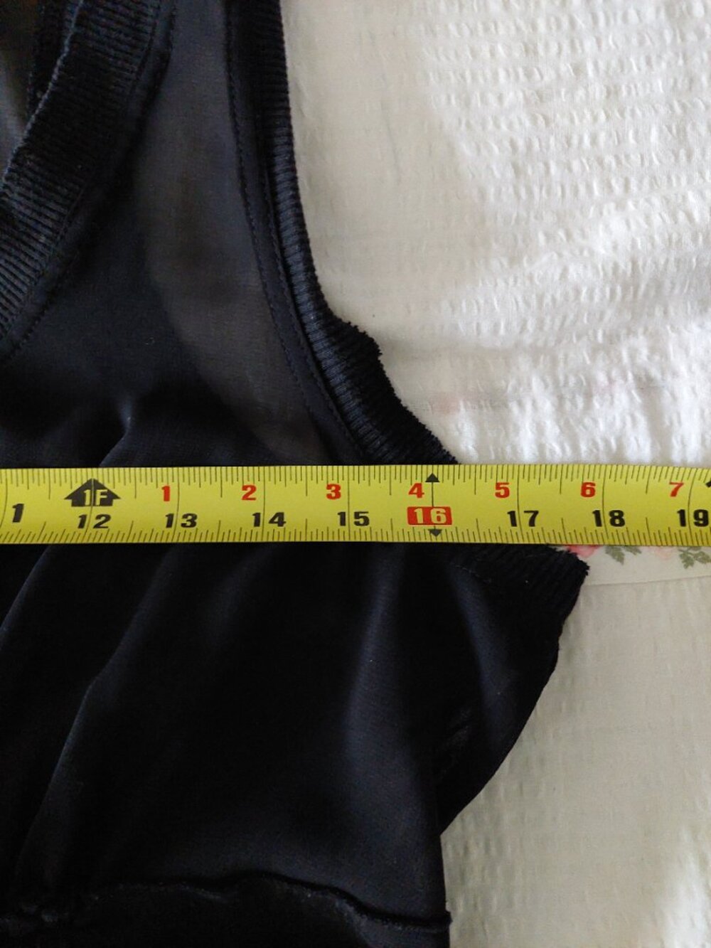 Line & Dot Sheer Black Sleeveless V-neck chiffon dress Size M - Picture 6 of 7